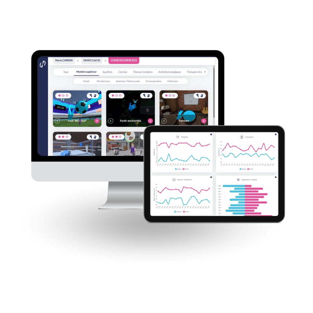 Interface H'ability sur ordinateur ou tablette