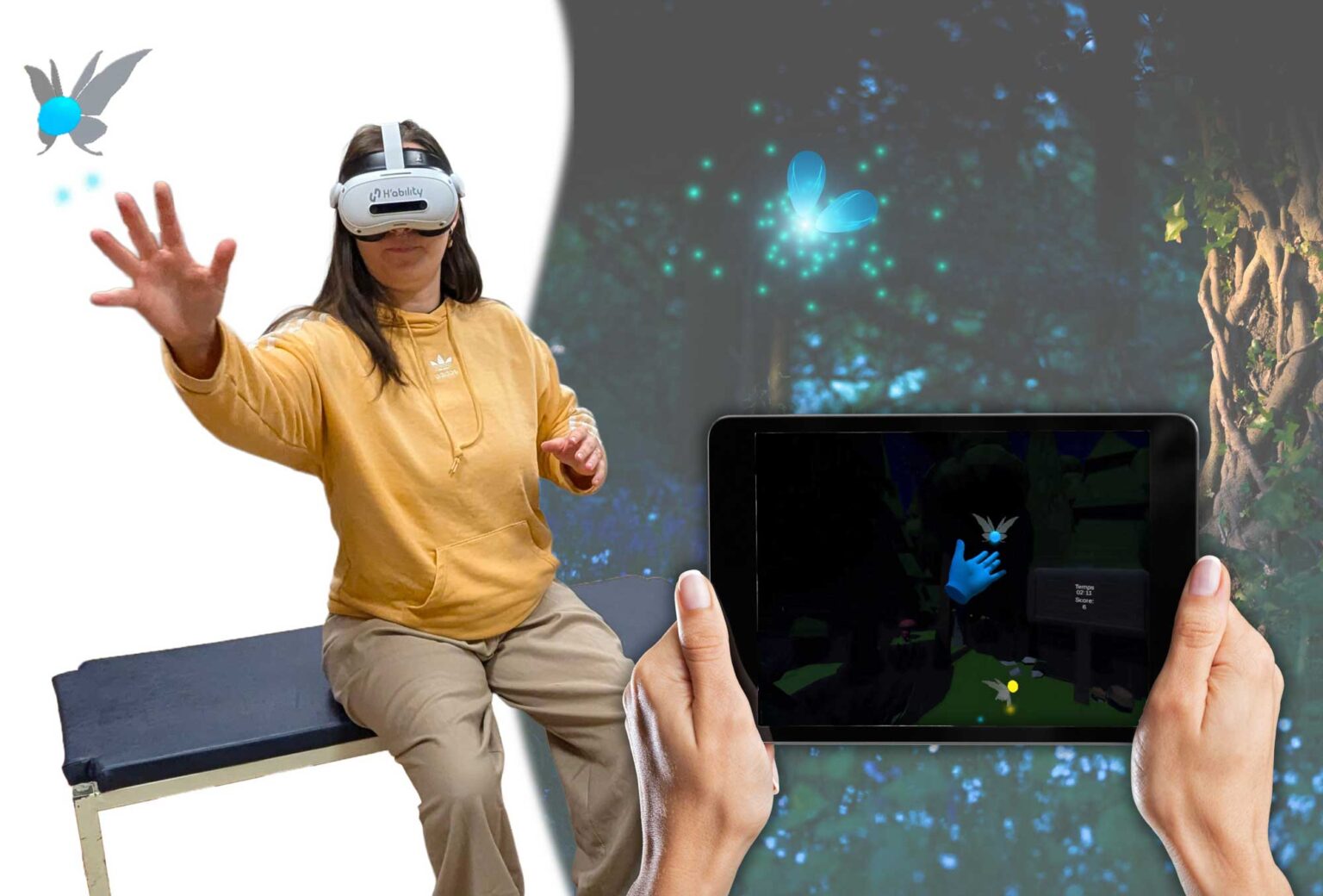 Rééducation réalité virtuelle ludique