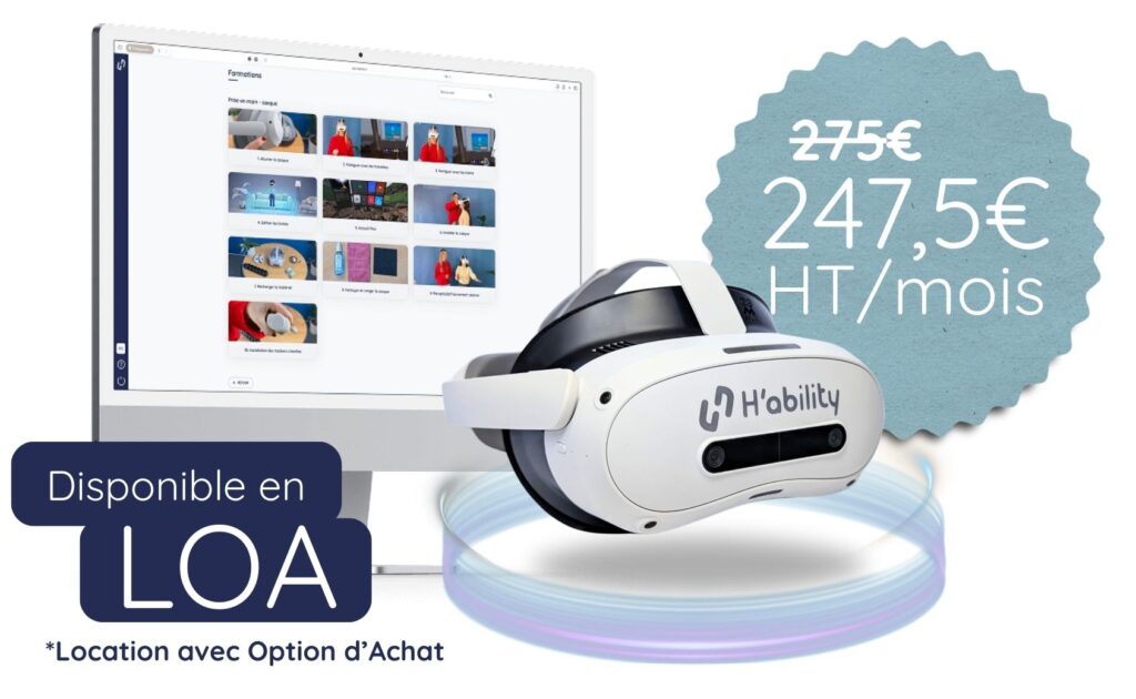 Louer votre dispositif de réalité virtuelle H'ability